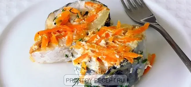 скумбрия запеченная в банке в духовке - рецепт с фото