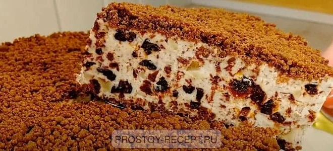 торт из сметаны без выпечки рецепт без хлопот и горы посуды