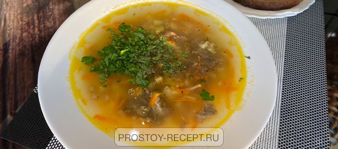 суп гороховый на говядине - пошаговый рецепт с фото